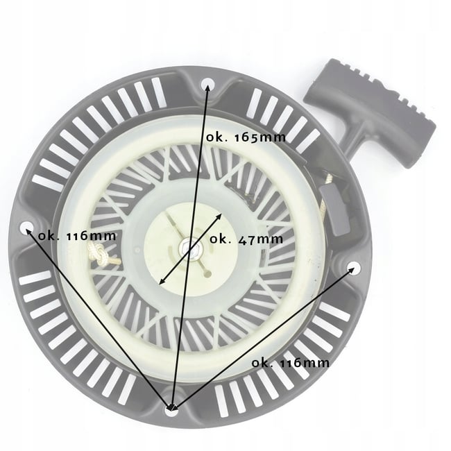 Demaror generator Ruris LP, NAC DY164