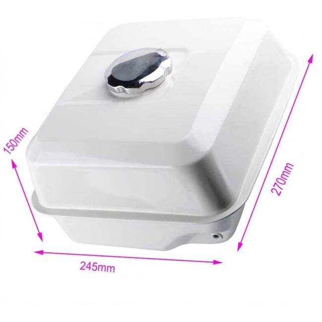 Rezervor benzina motosapa, motopompa Honda GX 240, 270, 340, 390 (9-15 CP)