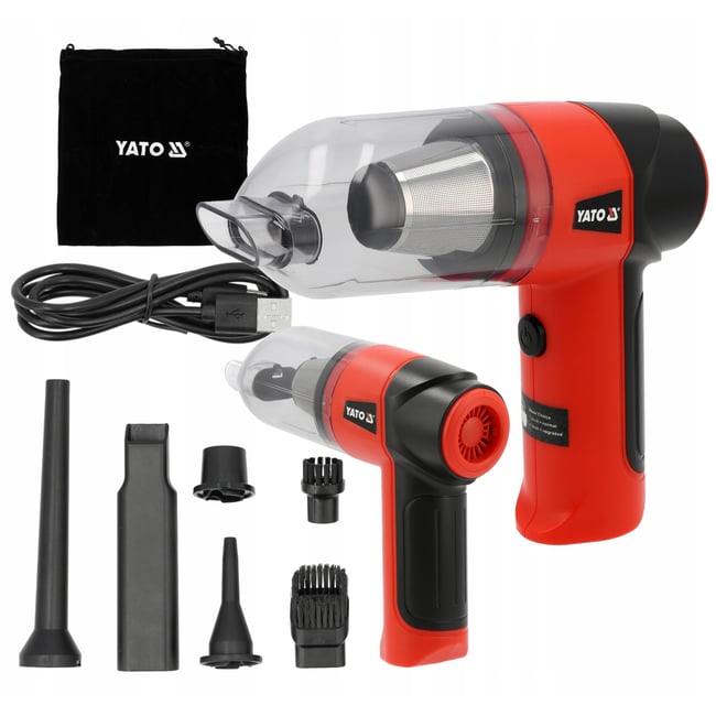 Aspirator si suflanta auto 2 in 1, 70 W Yato YT-85687