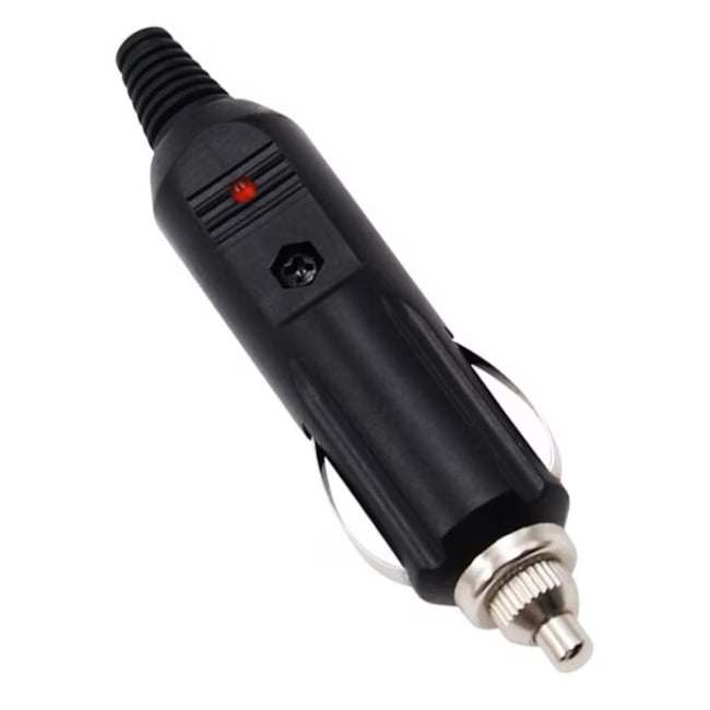 Mufa bricheta auto dreapta cu dioda LED si siguranta