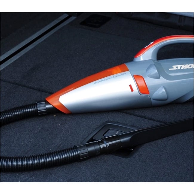 Aspirator auto, Sthor 82951, 12V, 100 W, geanta textila