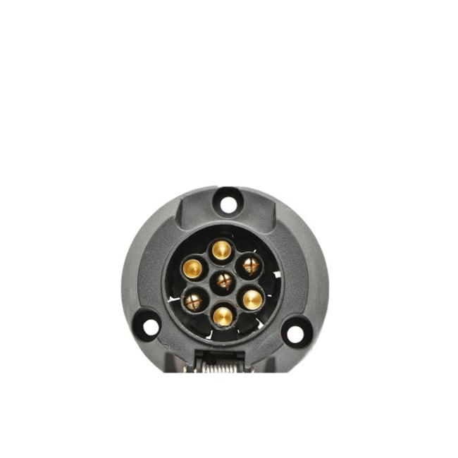 Priza remorca 7 pini din plastic