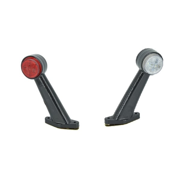 Set 2 lampi gabarit pentru remorca / platforma / trailer, LED SMD 4018A, 12-24V, stanga / dreapta