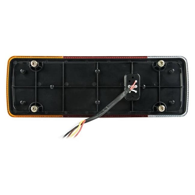 SET LAMPI SPATE CAMION CU LED, REMORCA, TRAILER, 12-24 V, IP66, 312X105 MM