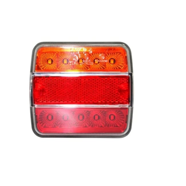 Lampa Spate Patrata cu LED 12V-24V, Breckner Germany