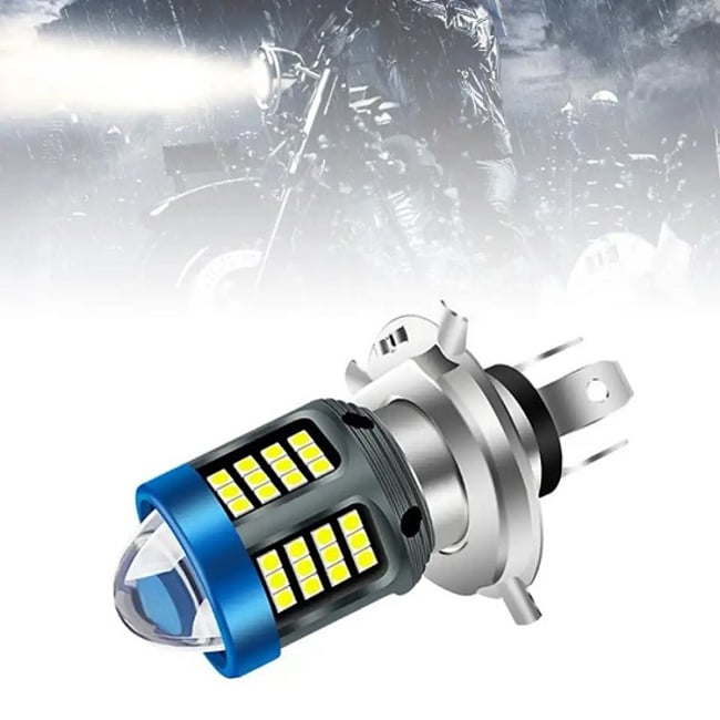 Bec LED H4 AUTO, Moto, Scuter, ATV, Plug and Play, 12-80V, 160W, 61 SMD, 6000K, 15000LM