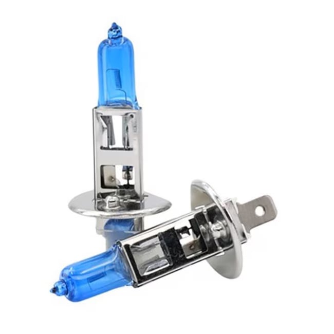 Set 2 becuri auto H1, Xenon Look, 5500k, 100w, tensiune 12v, +20%