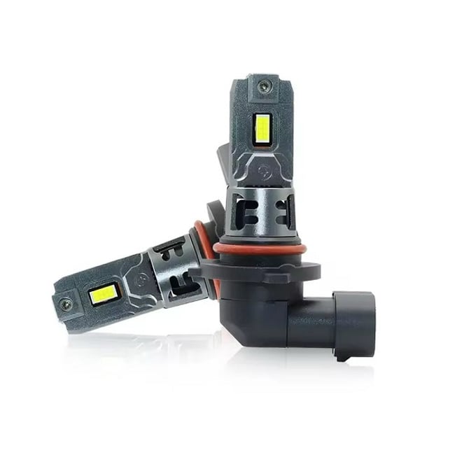 Set 2 becuri auto led HIR2 / 9012, 100W, canbus, 10000lm, 9-16v, led chip 3570, lumina alba 6000k