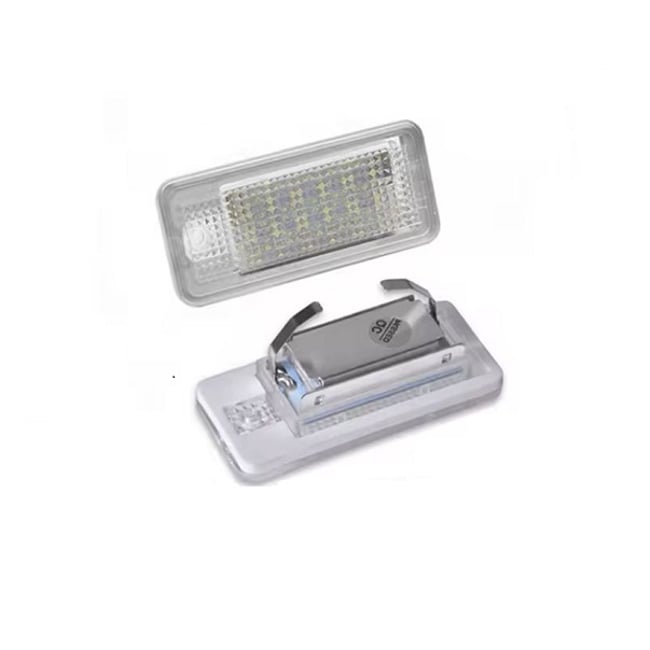 Set 2 lampi numar LED pentru audi a3, s3, a4 b7, s4 b7, rs4 b7, a6 c6, s6 c6, rs6 c6, a8, q7