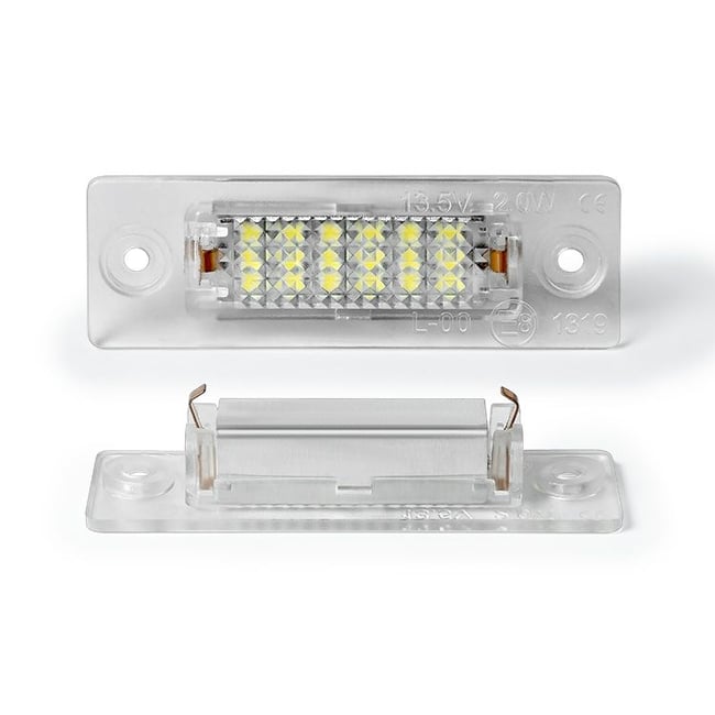 Lampi numar inmatriculare led pentru VW touran, caddy, golf 5 plus, passat B5.5 variant/break