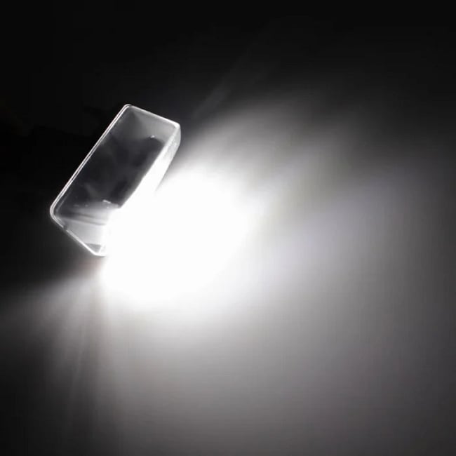 Set 2 lampi numar cu led, dedicate Citroen c3, c4, c5, c6, Xsara, Saxo, Berlingo