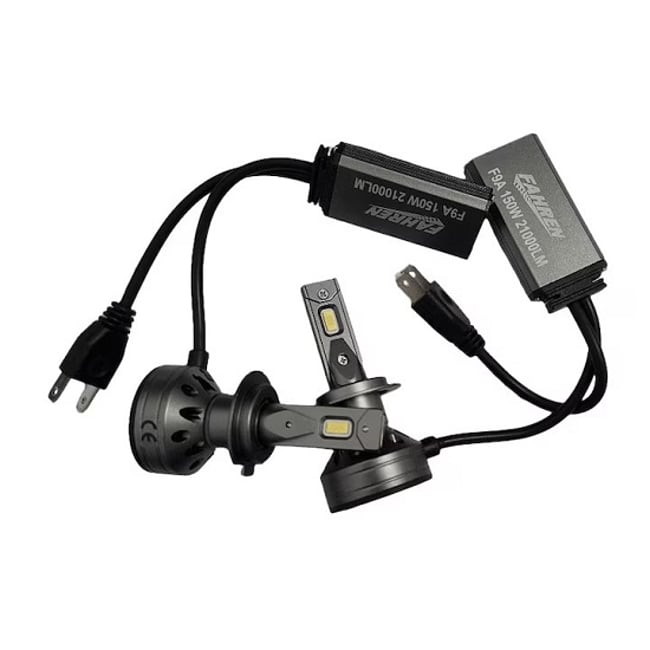 Set 2 Becuri LED, H7, Canbus, 150W, 6000K, 21000LM, 30.000h, 12V