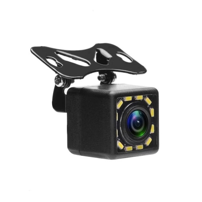 Camera Marsarier 12 Led-uri Video Auto Cu Iluminare Pentru Mers Inapoi Spate, Rezistenta La apa IP66