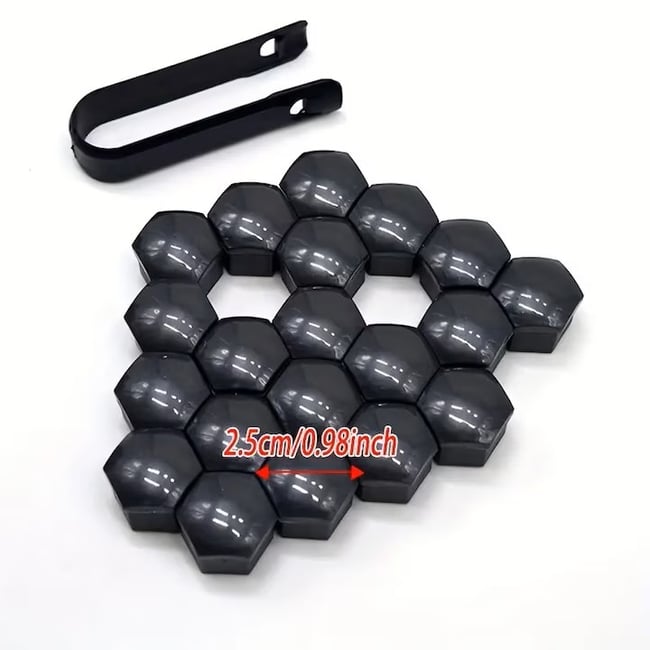 Set capace prezoane cu cheie 21", premium, gri antracit