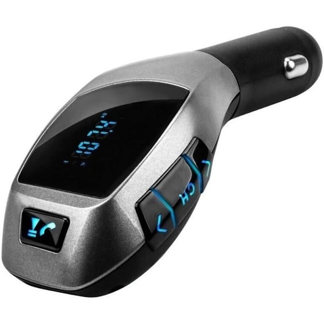 Modulator FM cu bluetoth, 2 usb, mp3, redare usb/microsd, functie handsfree, X7