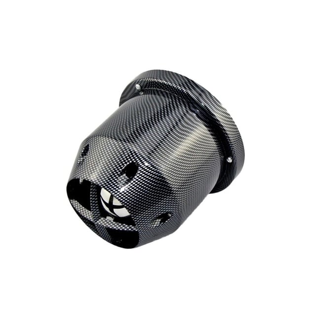 Filtru aer tuning cu carcasa carbon, diametru 15cm