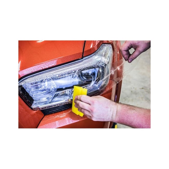 Folie transparenta auto pentru protectie faruri / stopuri 60cmx60cm