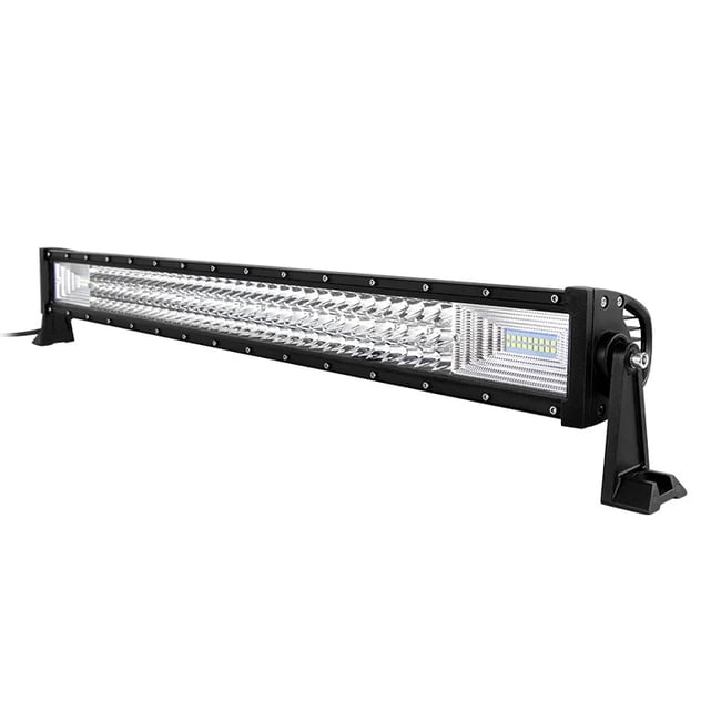 Proiector auto LED Bar cu suport, offroad, 405 W, 12V-24V, 80 cm, negru