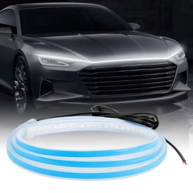 Banda LED pentru Capota 180cm Premium, Pozitie, Lumini de zi, Daylight, Portbagaj