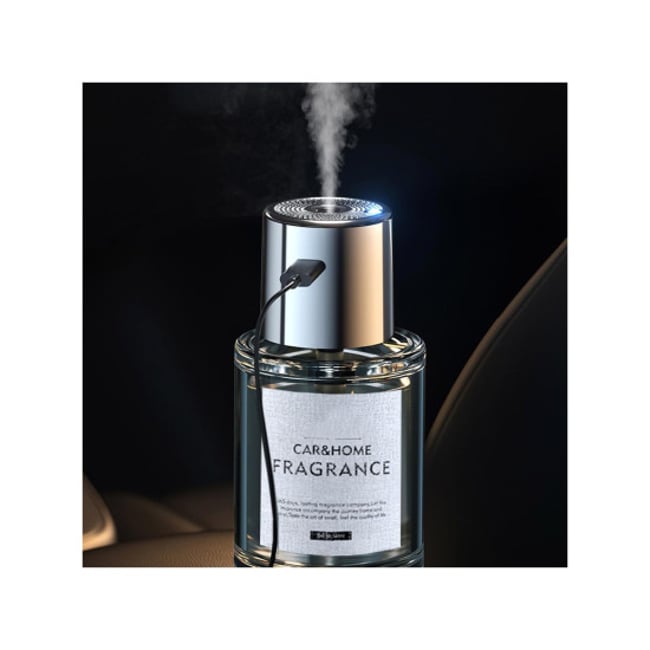 Difuzor odorizant uleiuri esentiale 160ml cu alimentare prin cablu type-c 5V, lavanda