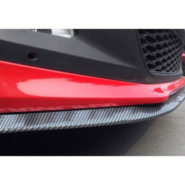 Protectie spoiler, prelungire bara fata/spate din cauciuc, culoare carbon