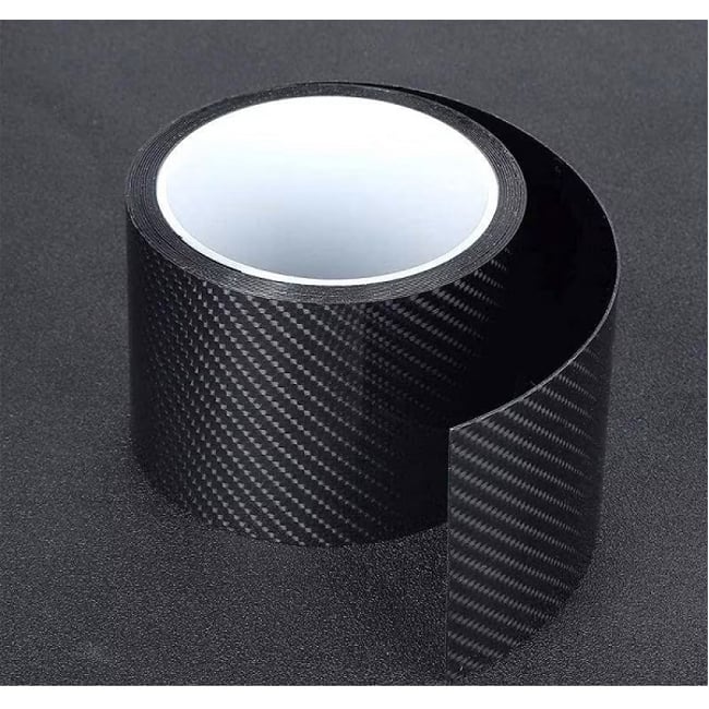 Banda adeziva carbon pentru protectie si tuning auto, impermeabila, rezistenta, 5m x 5cm