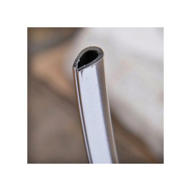 Rola ornament portiera auto, 15 metri, finisaj cromat lucios