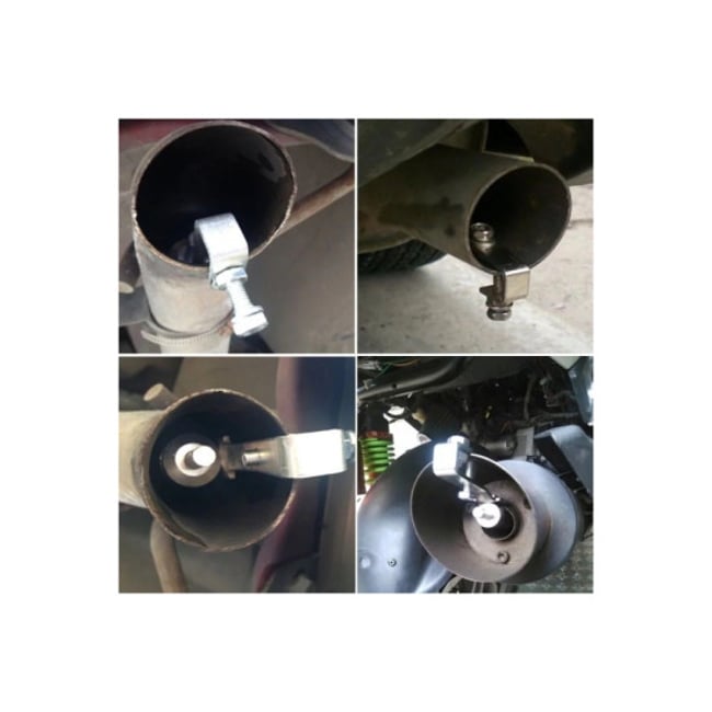 Fluier toba, marime s, pentru motoare 1000-1600cc