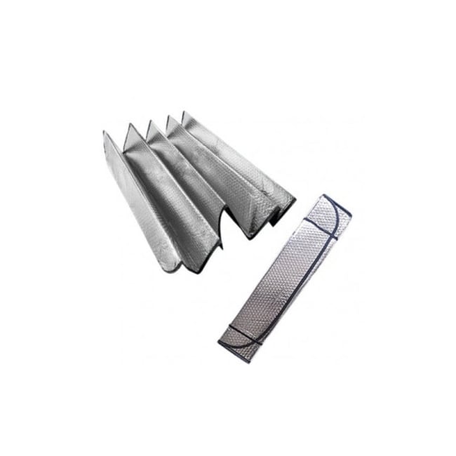 Parasolar auto, aluminiu, doua fete, 70 x 150cm