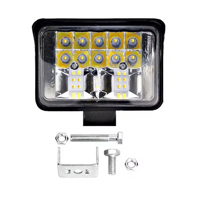 Proiector LED auto OFF-ROAD 18 leduri, 54W, 12V-24V, 6000K, IP67, carcasa aluminiu