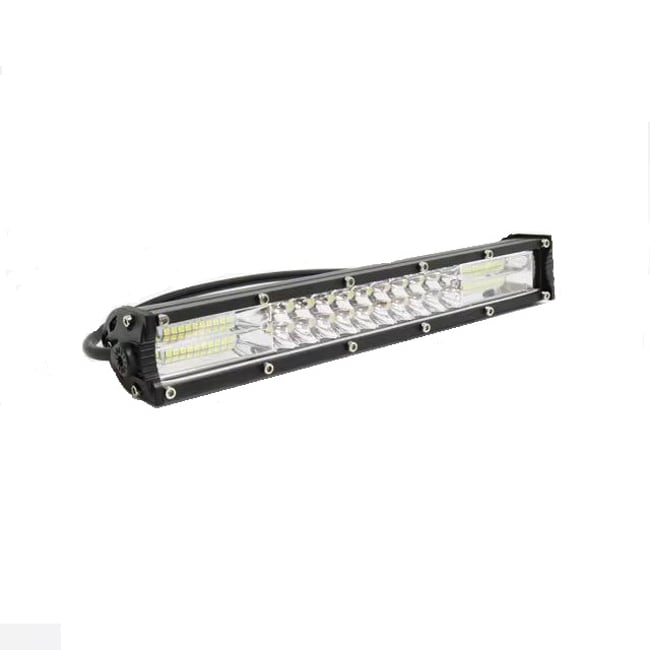 Proiector auto LED Bar cu suport, offroad 186W, 12V-24V, 30cm, 62 led-uri, negru