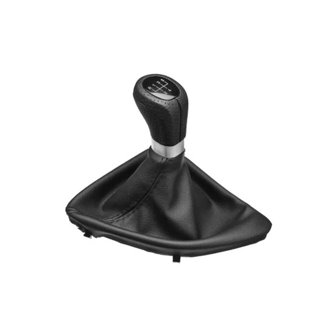 Manson schimbator imitatie piele si maner compatibil BMW cu 2 adaptoare pentru 5 si 6 viteze, seria 5 / 6 / 7 / x5