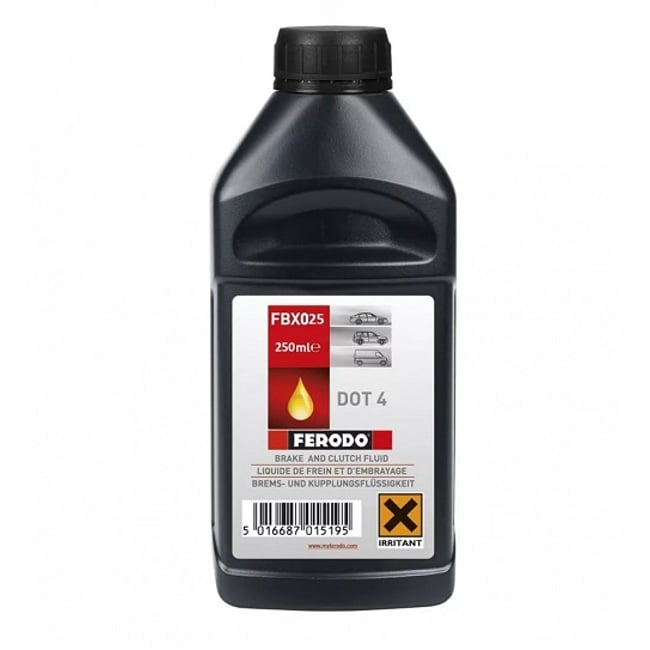 Lichid de frana / ambreiaj Ferodo DOT 4, 0.25L, FBX025A