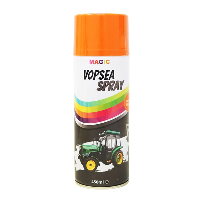 Spray vopsea auto Portocaliu 2107 Amazone orange ruginiu 450ml MAGIC