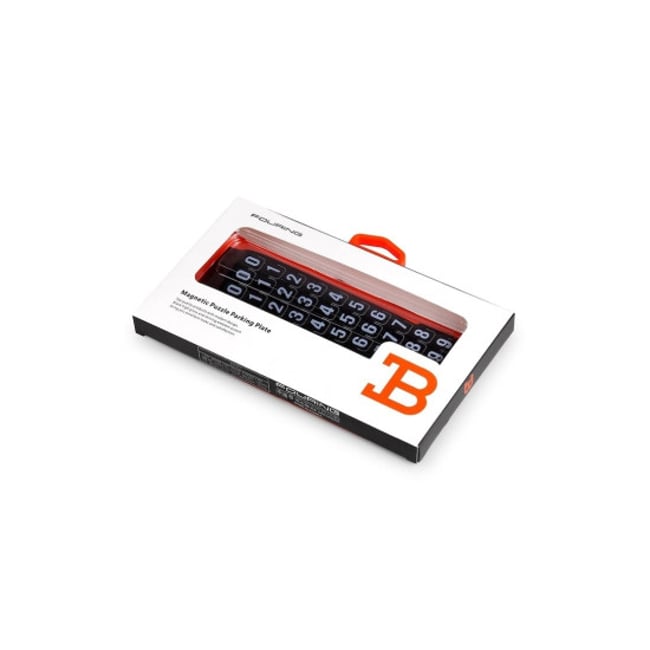 Suport afisaj numar telefon bord, parcare temporara, negru