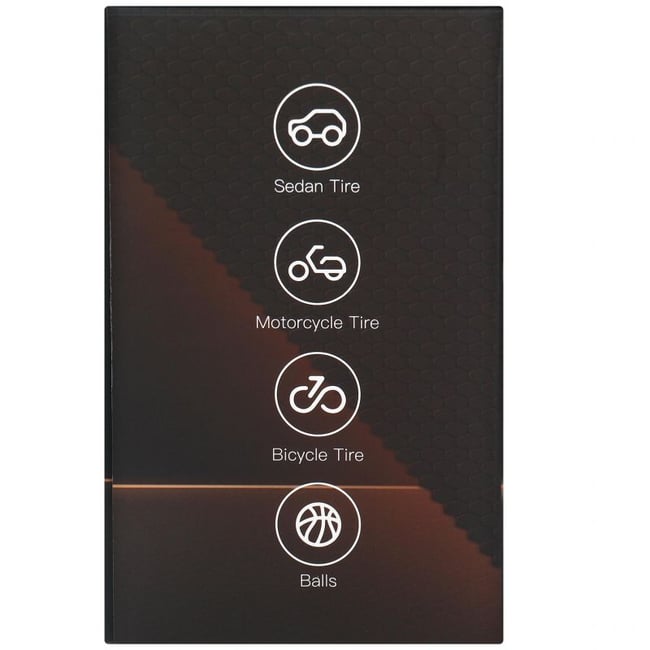 Compresor auto cu acumulator, Kraft&Dele KD5500, 5000 mAh, 0.3 - 10 bar, lanterna, baterie externa, 3in1, 30 L/min