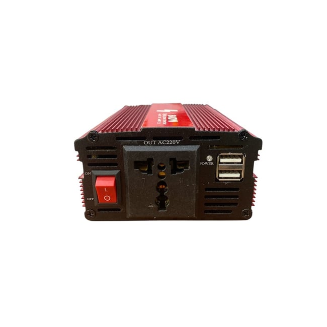 Invertor tensiune 12V-220V, 600 W, ventilator racire, indicator led, protectie supraincalzire