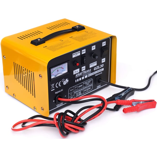 Redresor Auto 12-24V, 90-250 Ah, Kraft&Dele KD1923, incarcator baterii si acumulatoare