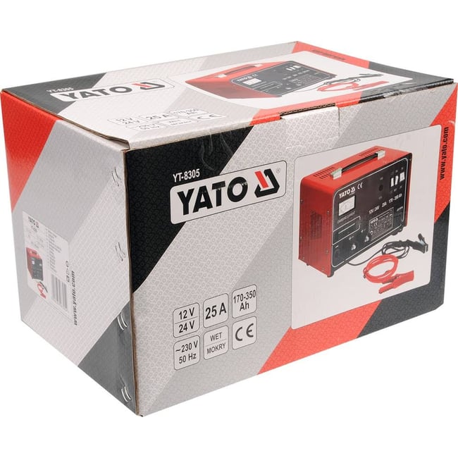 Redresor auto 12/24V - 25A - 350Ah YATO YT-8305