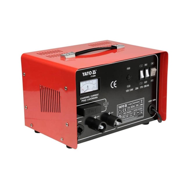 Redresor auto 12/24V - 25A - 350Ah YATO YT-8305
