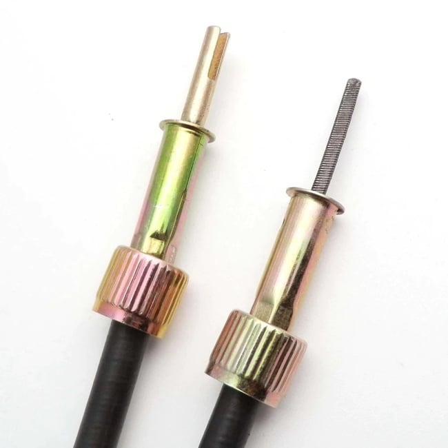 Cablu kilometraj scuter 4 Timpi 50cc-150cc, patrat/bifurcat - piulita/piulita, 100cm