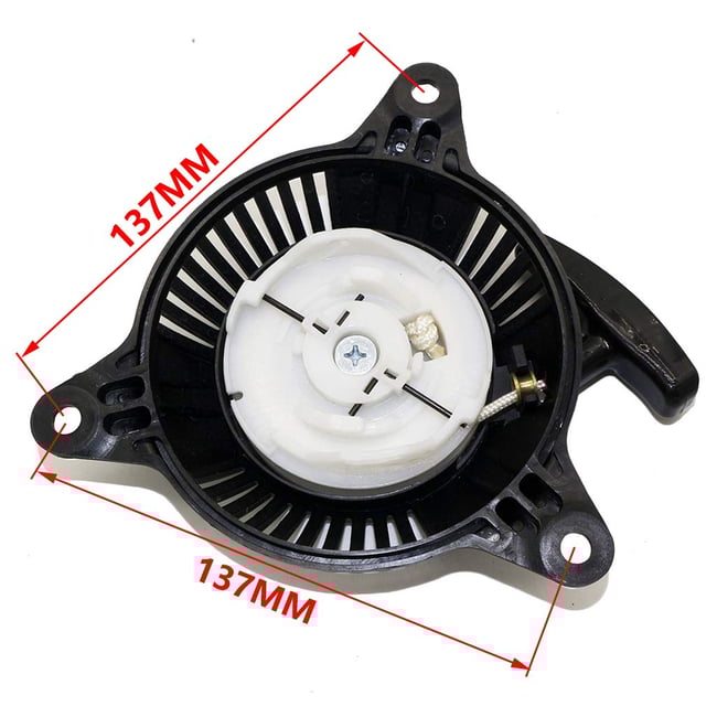 Demaror compatibil Honda GXH 50, GXV 50, kit bicicleta 4 timpi