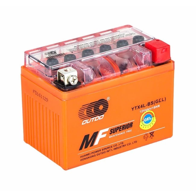 Baterie moto gel 12V 4Ah YTX4L-BS