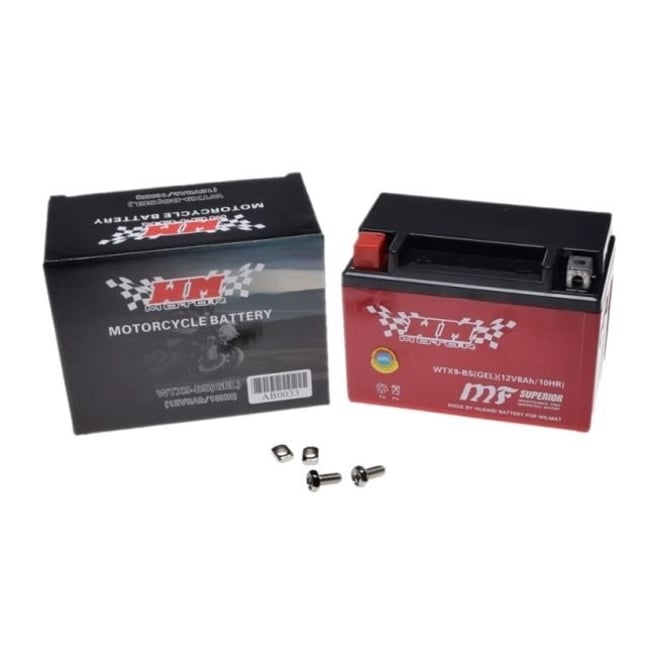 Baterie moto, 12V 8 Ah, gel, WTX9-BS ( YTX9-BS )