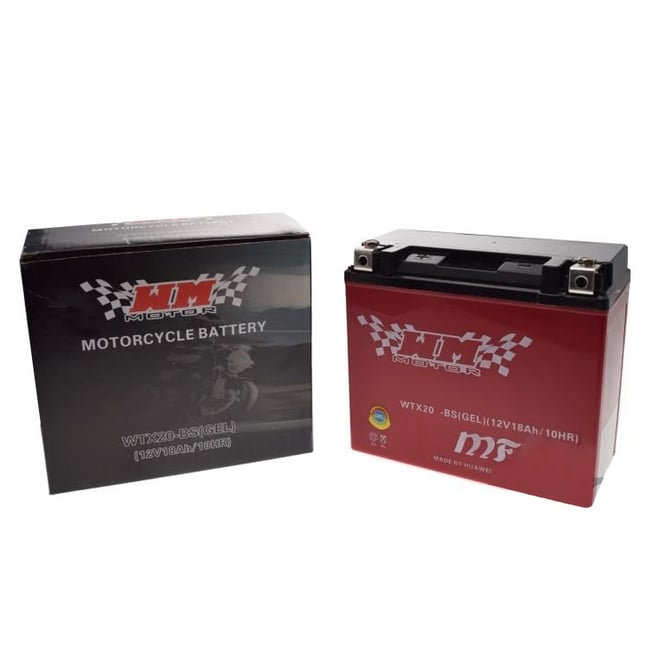 Baterie moto, 12V 18 Ah, gel, WTX20-BS ( YTX20-BS )