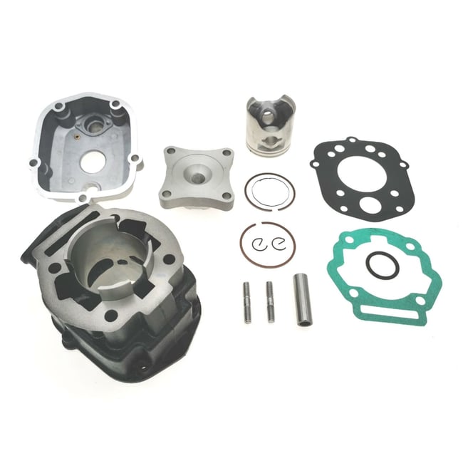 Set motor / kit cilindru + chiulasa scuter Aprilia RS 50 2006, Derbi Senda, Gilera SMT 2T, 47 mm, racire pe aer