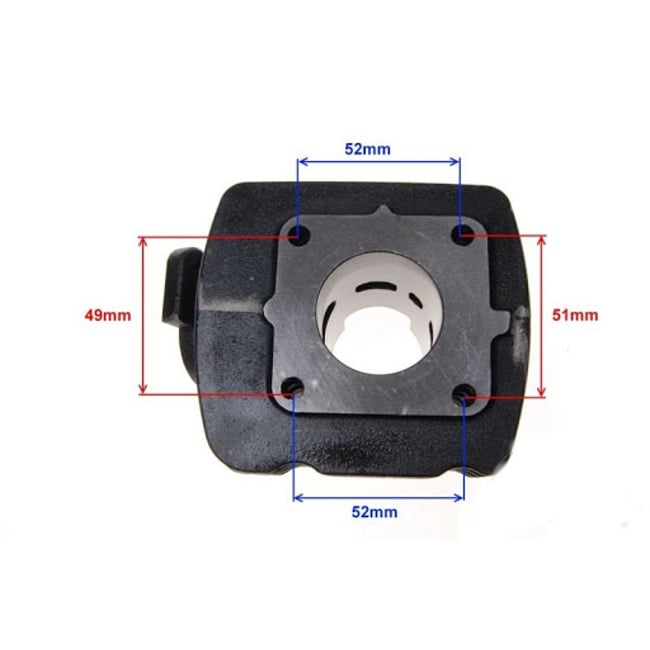 Set motor / kit cilindru scuter Honda Bali, SFX, SXR, SGX, SH Scoopy 80cc 2T, 47 mm, racire pe aer