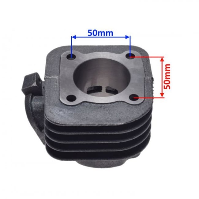 Set motor / kit cilindru scuter Yamaha Jog, Aprilia, MBK 50cc 2T, 40mm, racire pe aer