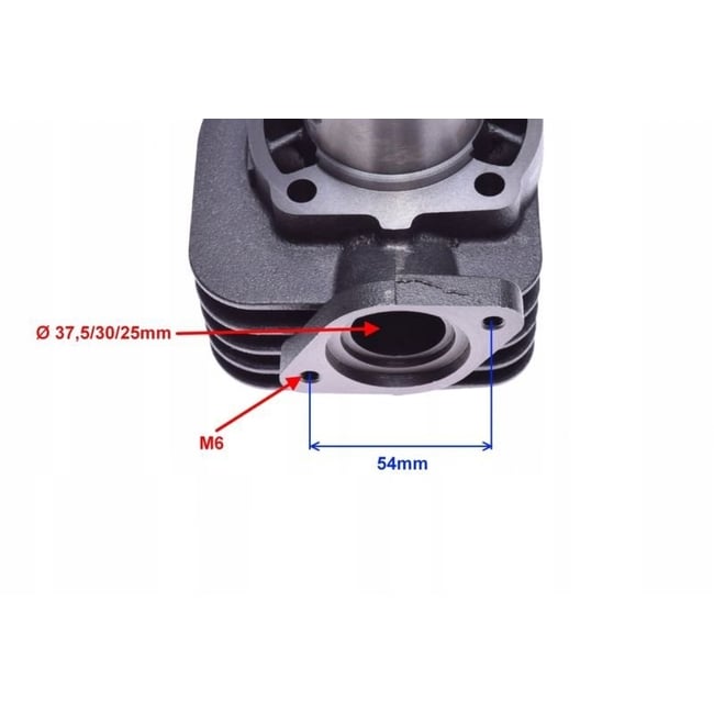 Set motor / kit cilindru scuter Kymco Grand Dink 80cc 2T, 47 mm, racire pe aer