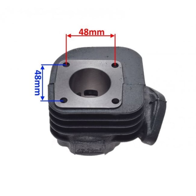 Set motor / kit cilindru scuter Honda ZX 50, AF 34, AF 35 50cc 2T, 40 mm, racire pe aer